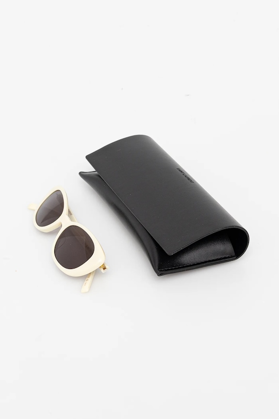 Slnečné okuliare Saint Laurent SL.822 béžová
