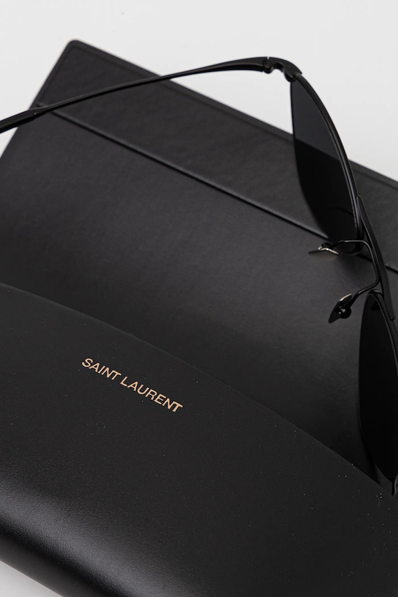 Сонцезахисні окуляри Saint Laurent чорний SL.830