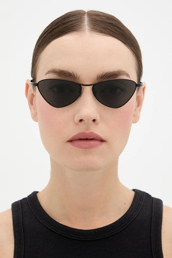 Сонцезахисні окуляри Saint Laurent SL.830 чорний
