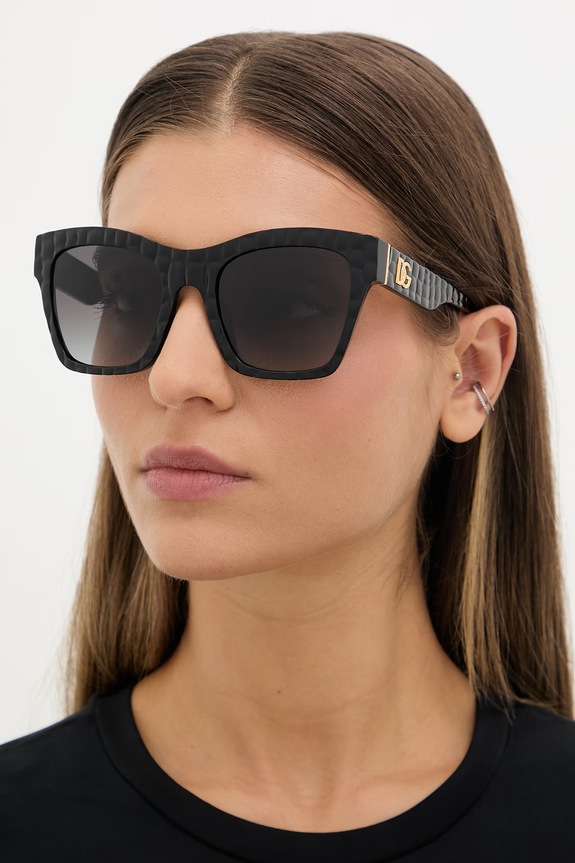 Dolce & Gabbana ochelari de soare de damă negru 0DG4512