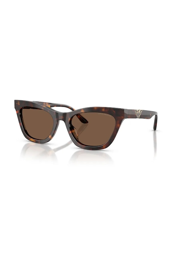 Emporio Armani okulary przeciwsłoneczne 0EA4259U brązowy AW25