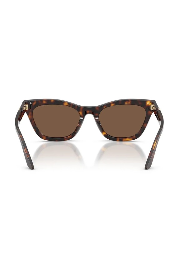 Emporio Armani okulary przeciwsłoneczne 0EA4259U brązowy