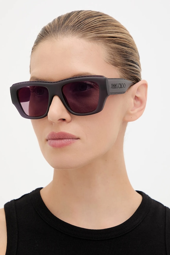 Slnečné okuliare Jimmy Choo hladký fialová 0JC6003U