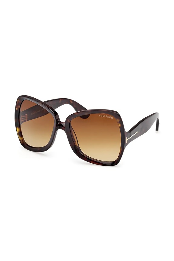 Tom Ford ochelari de soare Jerry FT1222.6052F maro AA00