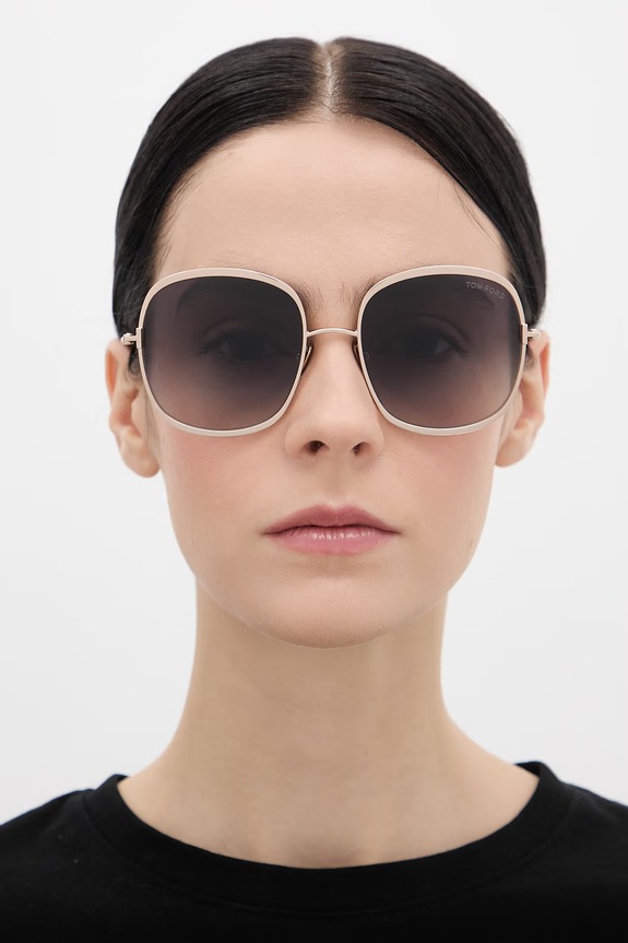 Sončna očala Tom Ford FT1320.5728W zlata AA00