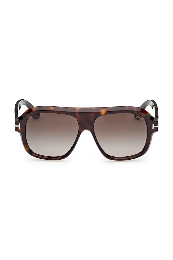 Doplňky Sluneční brýle Tom Ford Rhonda FT1324.5652K hnědá