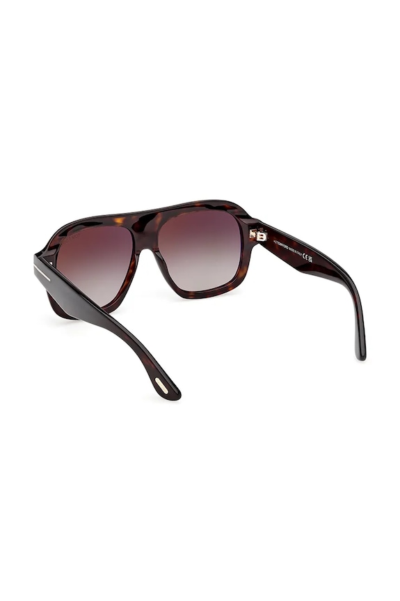 Sluneční brýle Tom Ford Rhonda FT1324.5652K hnědá