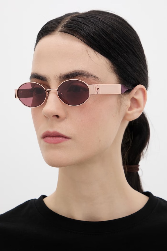Guess okulary przeciwsłoneczne jednolita różowy GU00262.5028Y