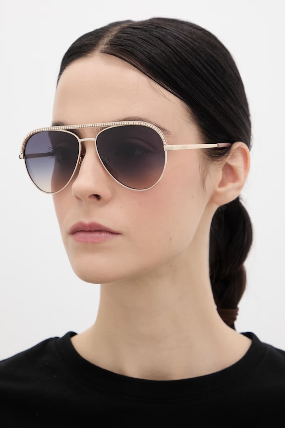 Γυαλιά ηλίου Guess aviator χρυσαφί GU00271.6032B
