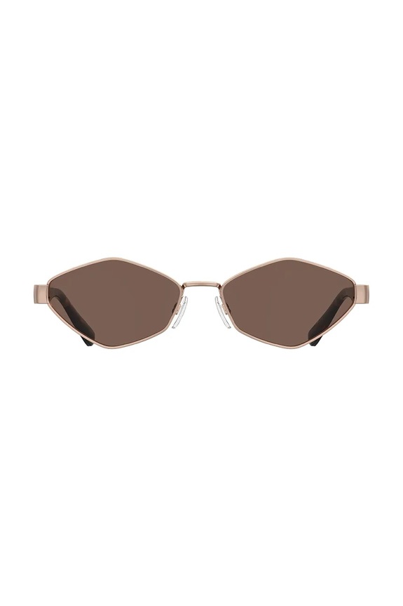 Akcesoria Love Moschino okulary przeciwsłoneczne damskie MOL101/S złoty