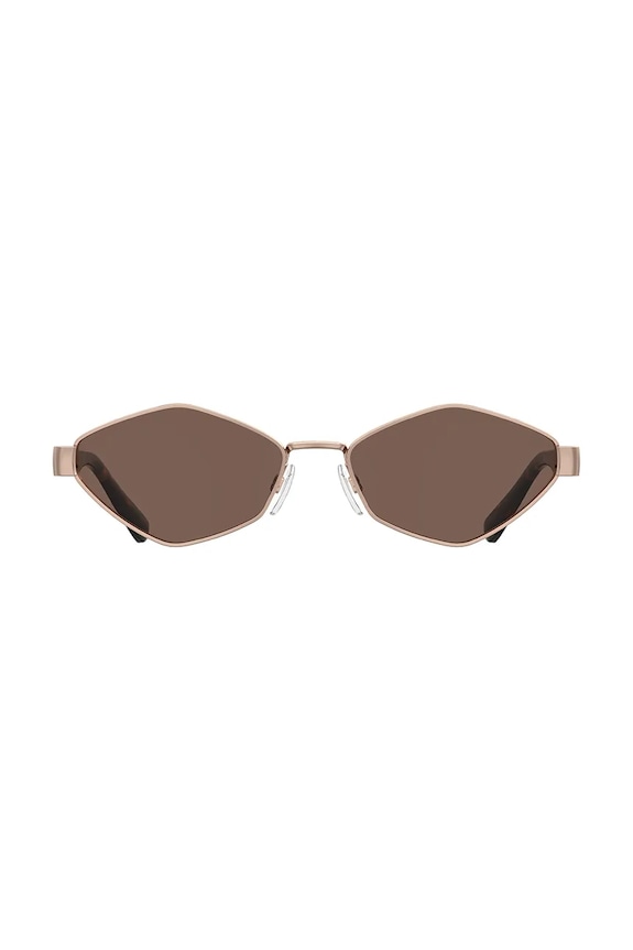 Akcesoria Love Moschino okulary przeciwsłoneczne damskie MOL101/S złoty