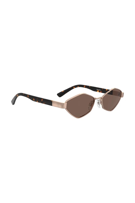 Love Moschino okulary przeciwsłoneczne damskie złoty MOL101/S