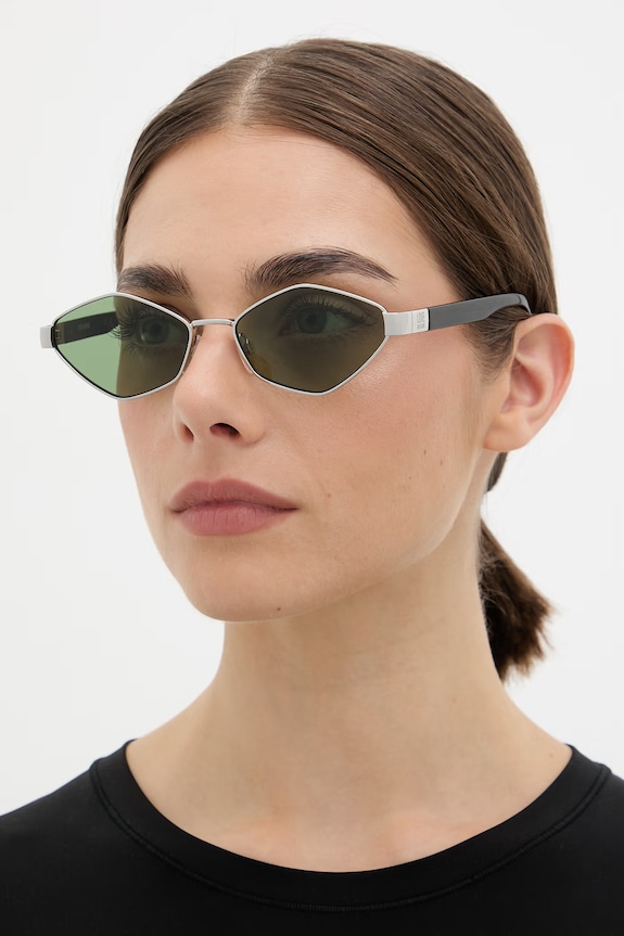 Love Moschino okulary przeciwsłoneczne damskie srebrny MOL101/S