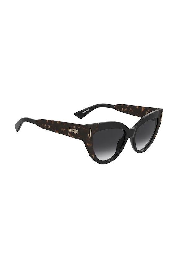 Moschino ochelari de soare cat eye de damă negru MOS208/S