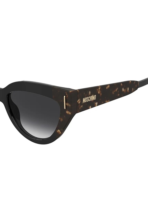 Moschino ochelari de soare cat eye de damă MOS208/S negru