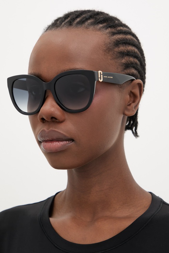 Marc Jacobs okulary przeciwsłoneczne damskie gradientowa czarny MARC.885/S