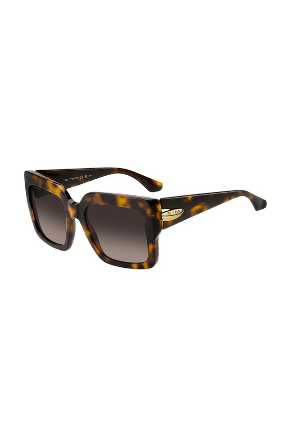 Etro okulary przeciwsłoneczne ETRO.0131/S brązowy AA00