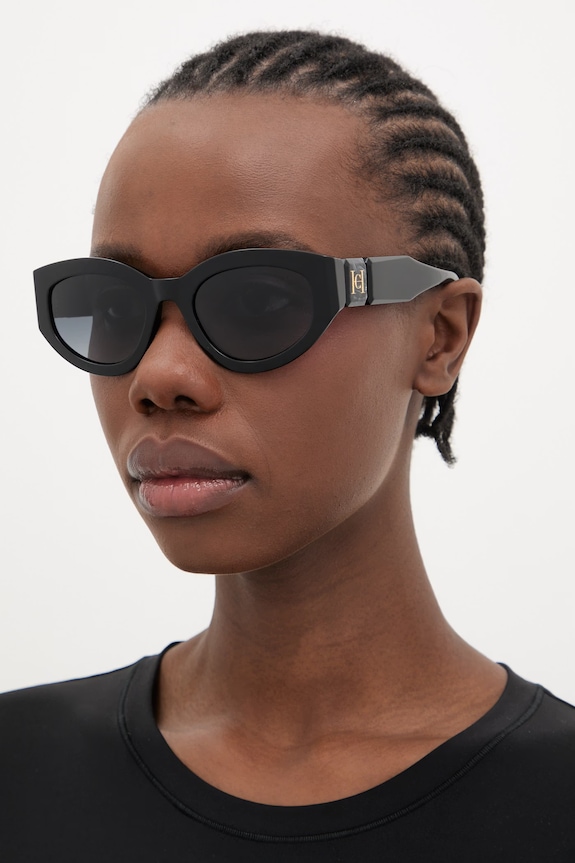 Carolina Herrera okulary przeciwsłoneczne gradientowa czarny HER.0370/S