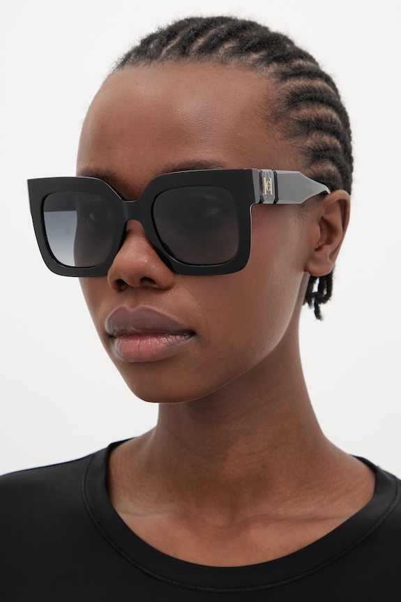 Carolina Herrera okulary przeciwsłoneczne gradientowa czarny HER.0369/S