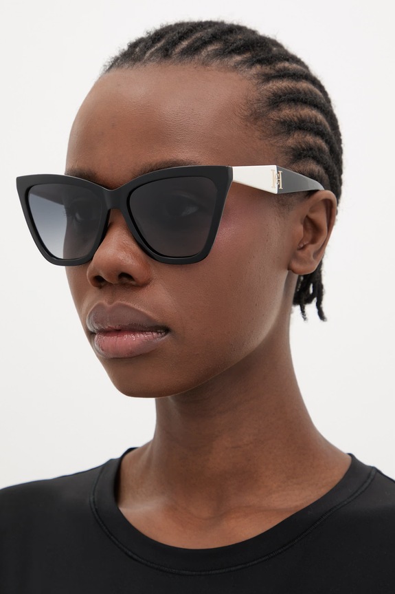 Carolina Herrera okulary przeciwsłoneczne gradientowa czarny HER.0374/S