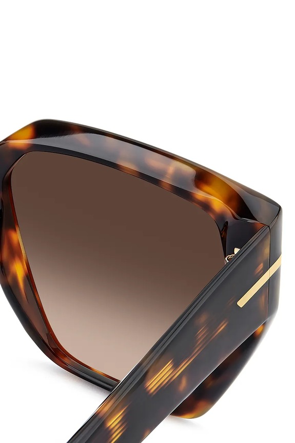 Victoria Beckham slnečné okuliare dámske VB.7002/S hnedá