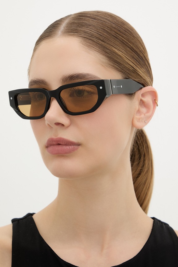 AllSaints okulary przeciwsłoneczne damskie Sloan czarny ALS5030