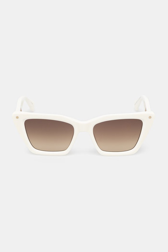 Akcesoria AllSaints okulary przeciwsłoneczne damskie Blair ALS5037 beżowy