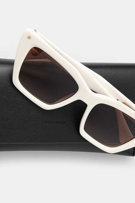 AllSaints okulary przeciwsłoneczne damskie Blair ALS5037 beżowy