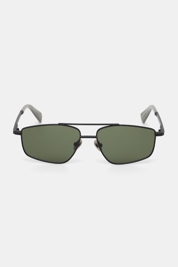 Akcesoria AllSaints okulary przeciwsłoneczne pilotki damskie Virgo ALS7011 czarny