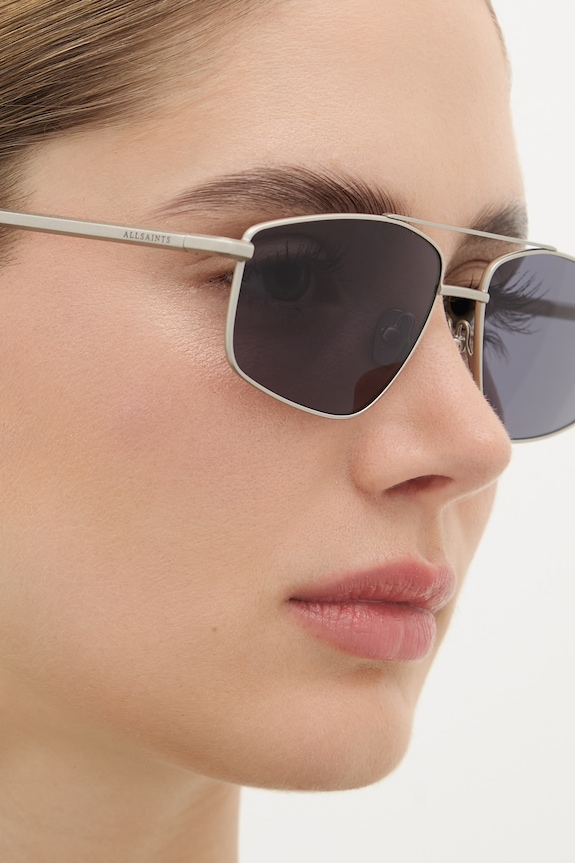 AllSaints sončna očala aviator ženski Virgo ALS7011