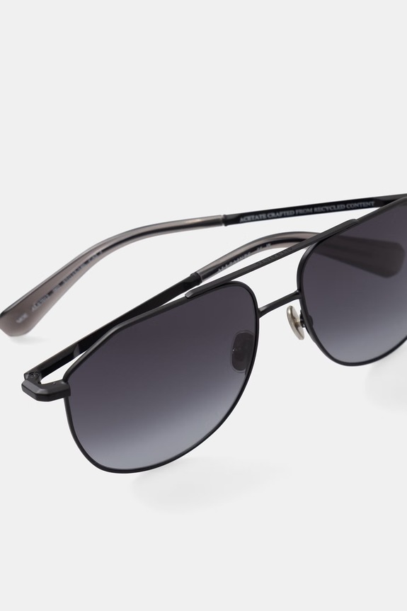 AllSaints okulary przeciwsłoneczne damskie Moe czarny ALS7012