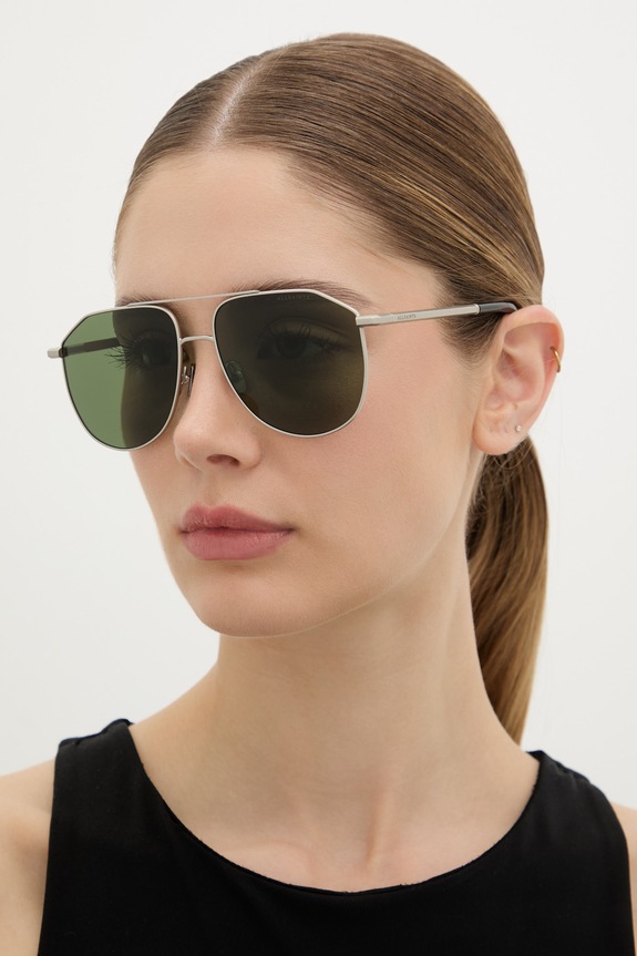 AllSaints okulary przeciwsłoneczne damskie Moe srebrny ALS7012