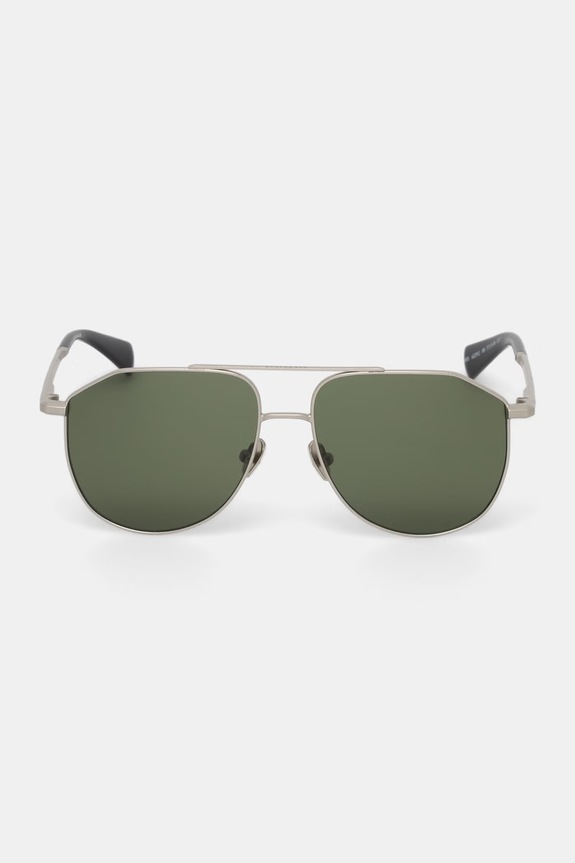 Akcesoria AllSaints okulary przeciwsłoneczne damskie Moe ALS7012 srebrny