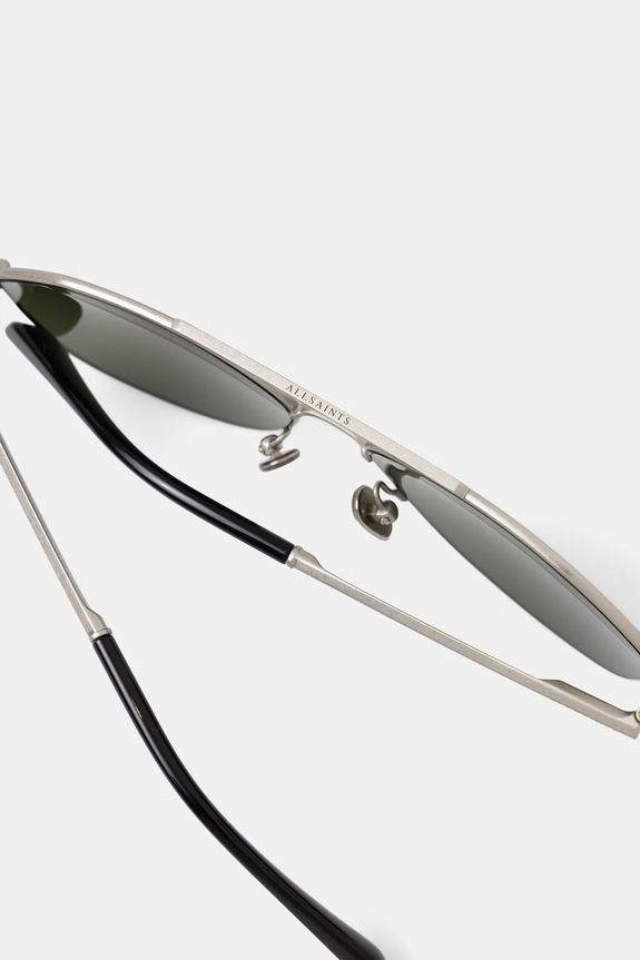 AllSaints okulary przeciwsłoneczne damskie Moe srebrny ALS7012