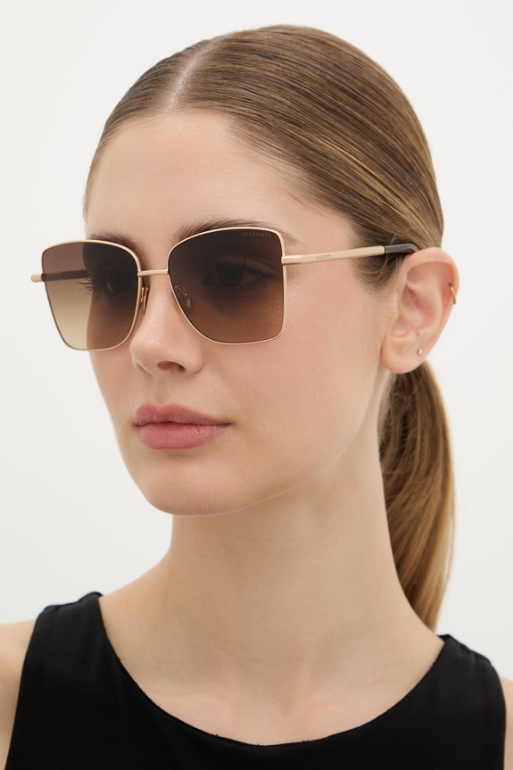 AllSaints okulary damskie Stella złoty ALS7015