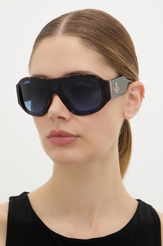 Vivienne Westwood okulary przeciwsłoneczne damskie Chamonix brązowy VW5131