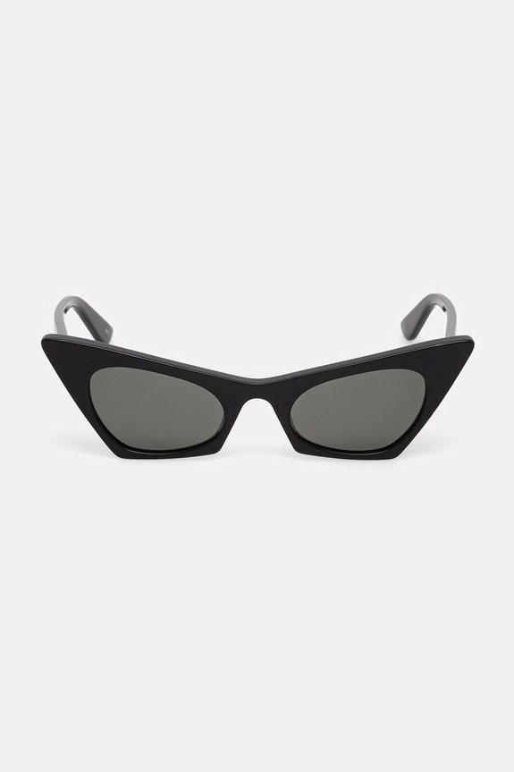 Аксесоари Alexander McQueen слънчеви очила тип котешко око дамски AM0557S черен