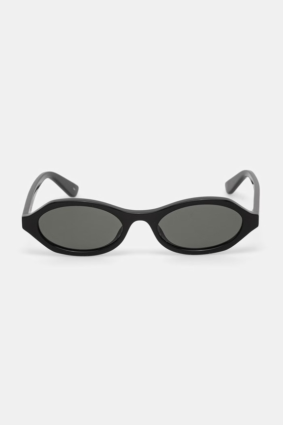 Akcesoria Alexander McQueen okulary przeciwsłoneczne damskie AM0559S czarny