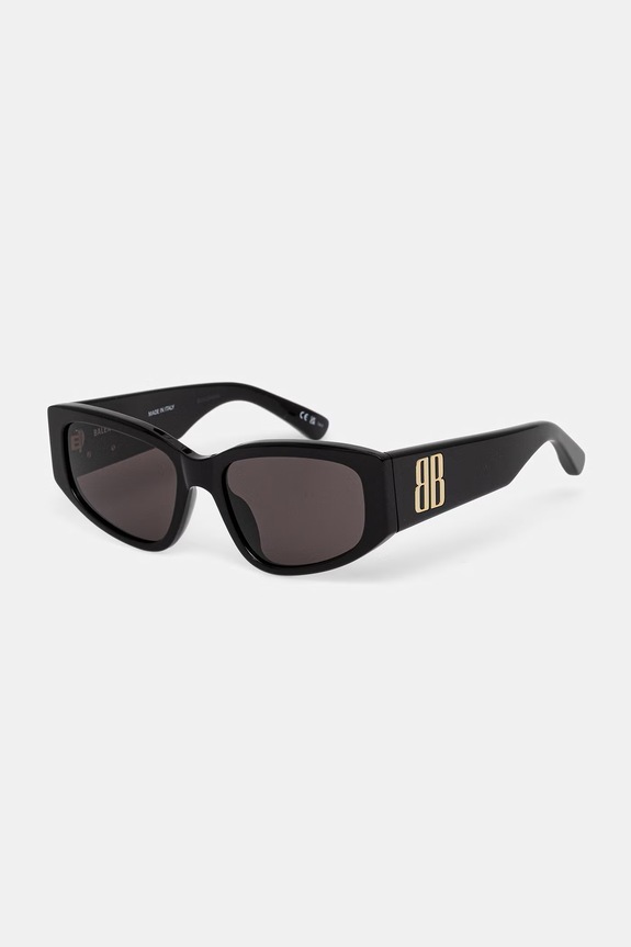 Balenciaga okulary przeciwsłoneczne damskie BB0475S czarny AA00