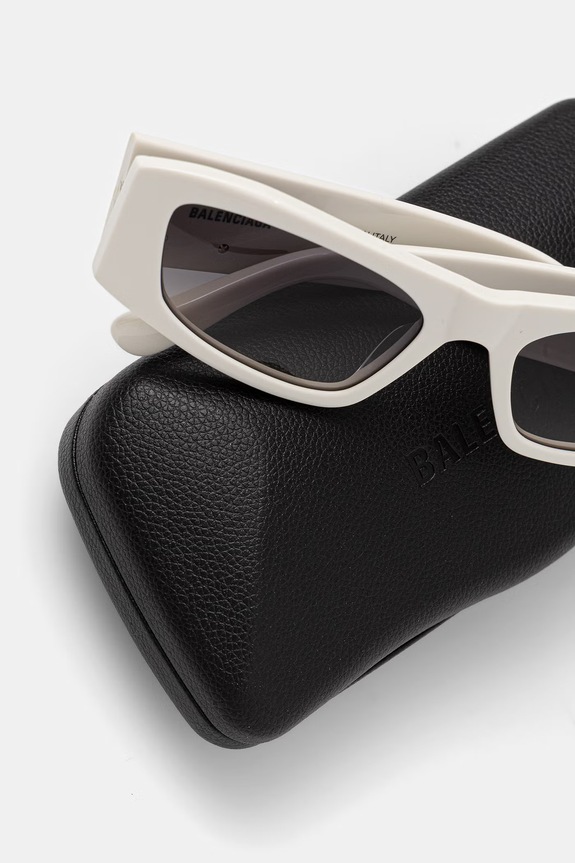 Balenciaga okulary przeciwsłoneczne damskie biały BB0478S