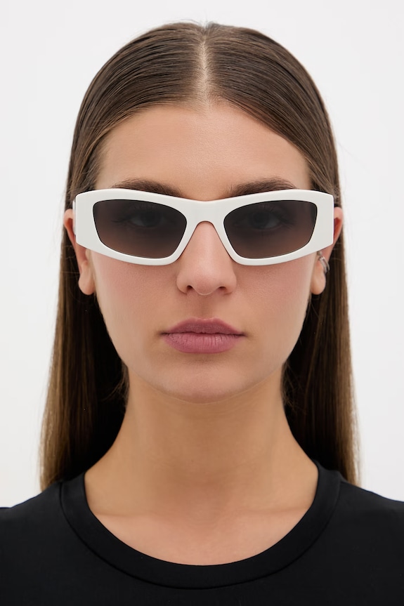 Balenciaga okulary przeciwsłoneczne damskie BB0478S biały