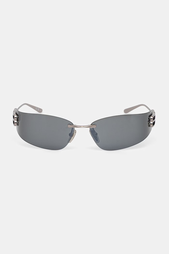 Akcesoria Balenciaga okulary przeciwsłoneczne damskie BB0484S srebrny
