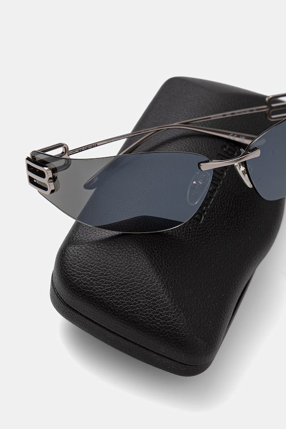 Balenciaga okulary przeciwsłoneczne damskie srebrny BB0484S