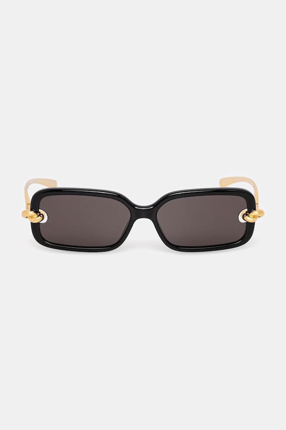 Akcesoria Bottega Veneta okulary przeciwsłoneczne damskie BV1439S czarny
