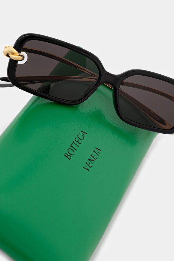 Bottega Veneta okulary przeciwsłoneczne damskie BV1439S czarny
