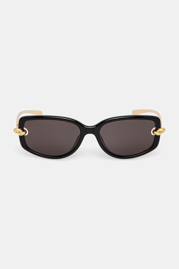 Akcesoria Bottega Veneta okulary przeciwsłoneczne damskie BV1440SA czarny