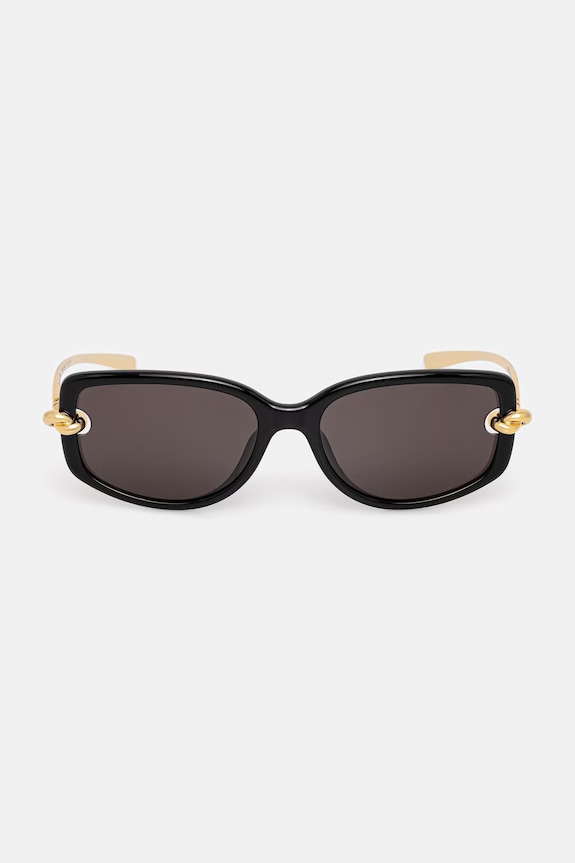 Akcesoria Bottega Veneta okulary przeciwsłoneczne damskie BV1440SA czarny