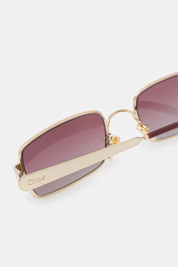 Chloe okulary przeciwsłoneczne damskie złoty CH0354S