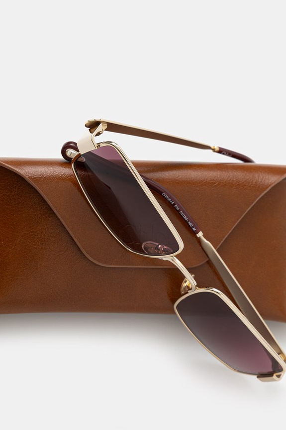 Chloe okulary przeciwsłoneczne damskie CH0354S złoty