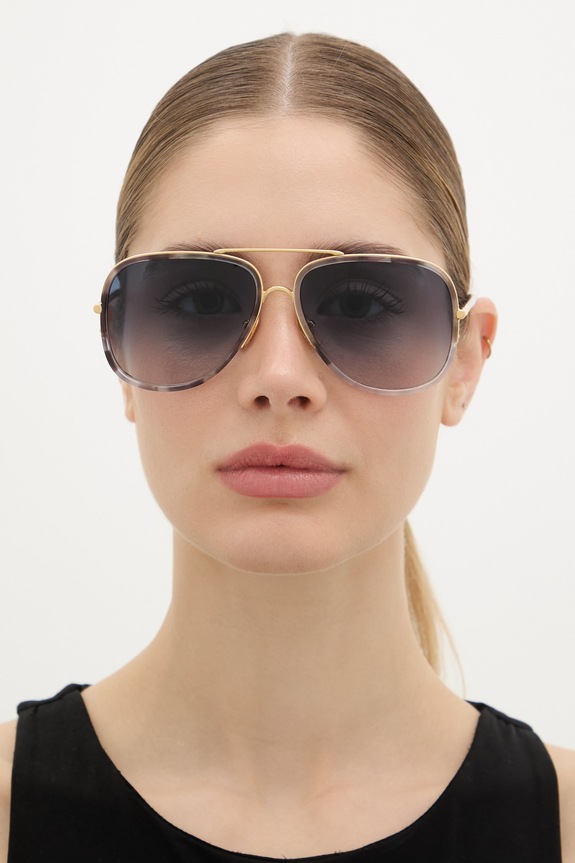 Chloe okulary przeciwsłoneczne damskie CH0382S złoty